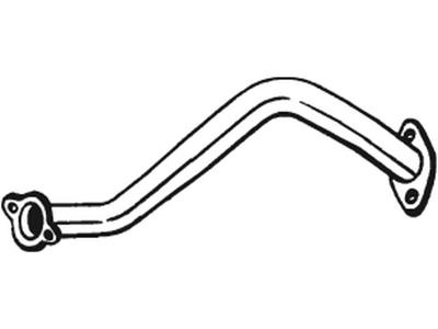 Exhaust Pipe, See accessories list for additionally required parts:  