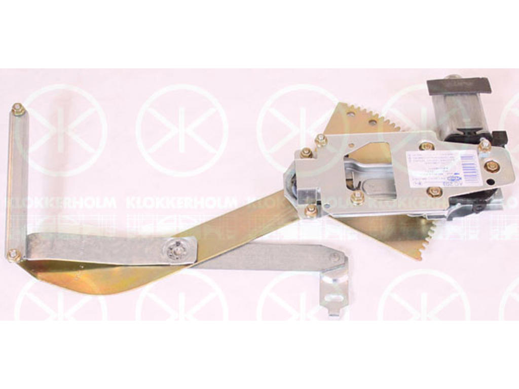 Window Regulator, with electric motor, without comfort function, Electric, Left Front
