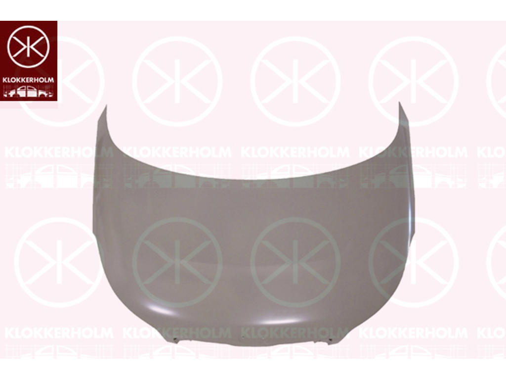 Bonnet, Steel, Front