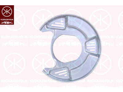 Splash Guard, brake disc, Rear Axle Left, for brake disc diameter [mm]: 271, Repair Panel, Diameter 1/Diameter 2 [mm]: 300/125, Zinc-coated