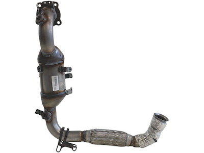 Катализатор, с навесными частями, Норма выхлопных газов: Euro 6