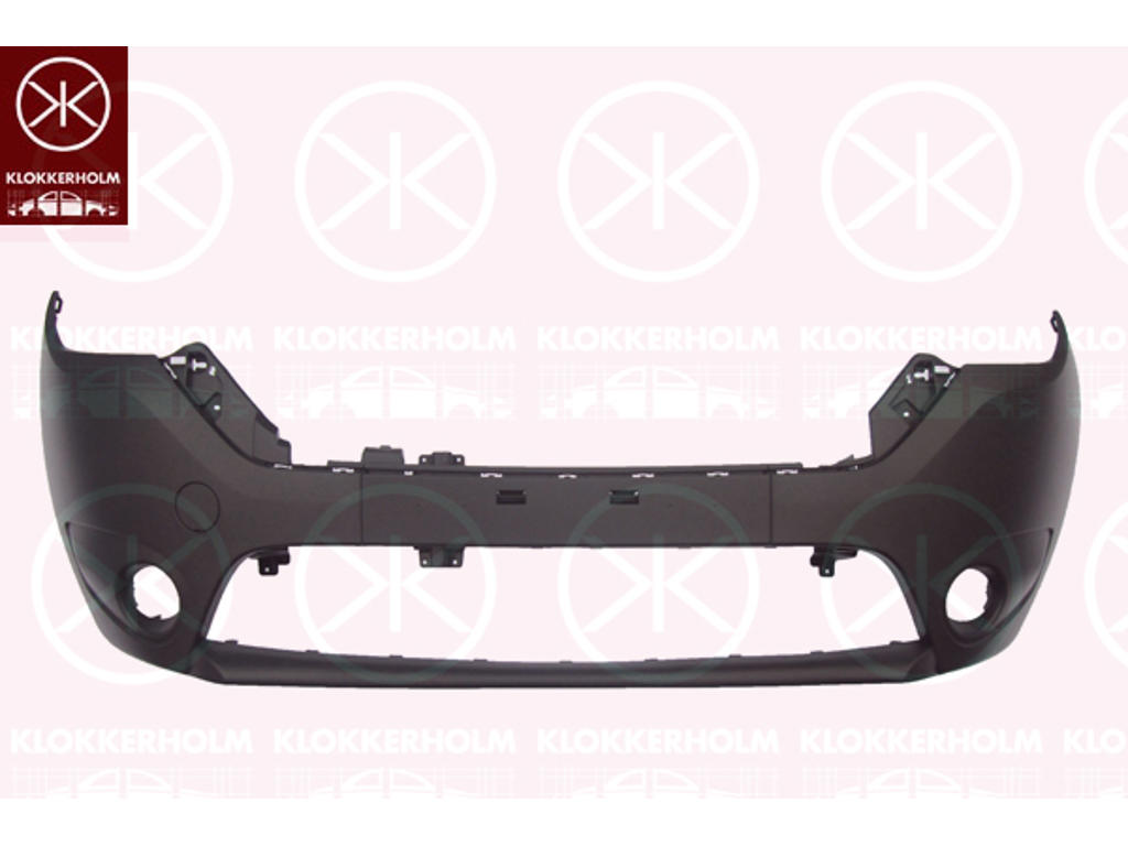 Bumper, Front, with hole(s) for fog lights, w/primer