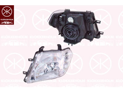 Headlight, Right, Illuminance [lx]: 17.5, H4, without motor for headlamp levelling