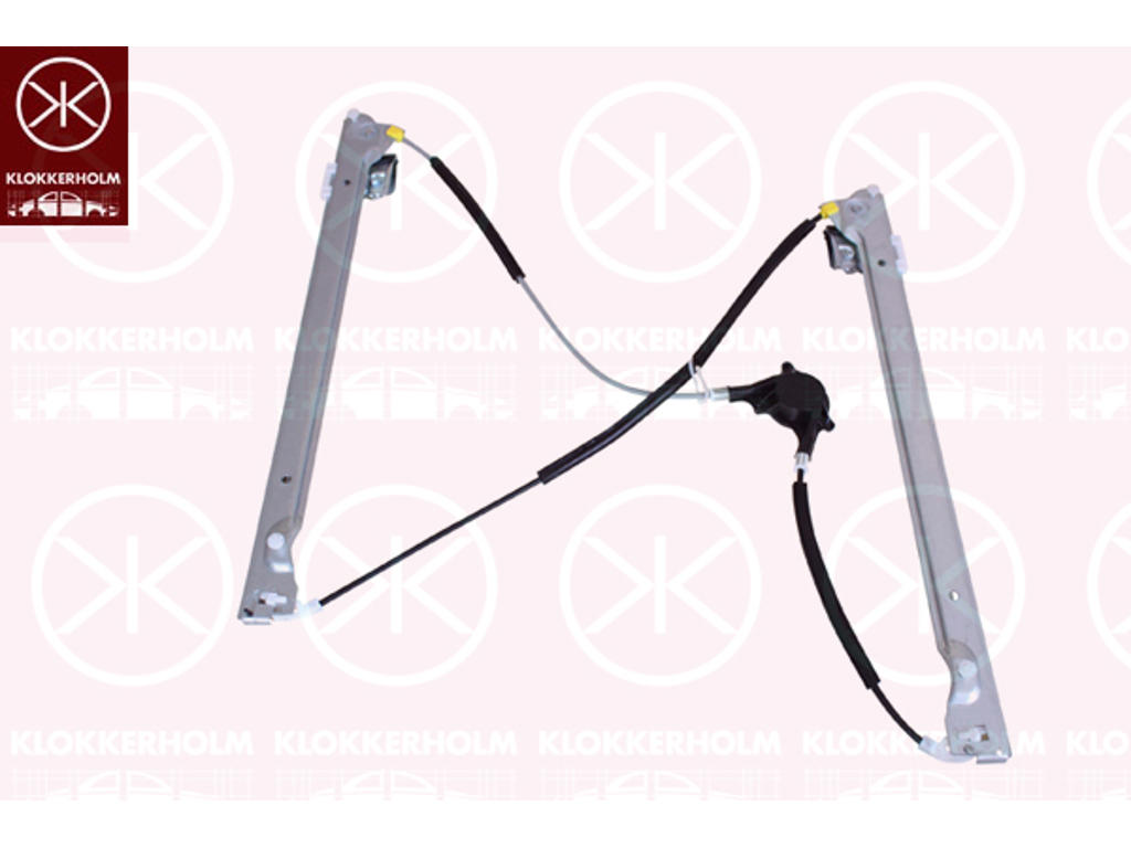 Window Regulator, Bosch-Type, without electric motor, Electric, Left Front
