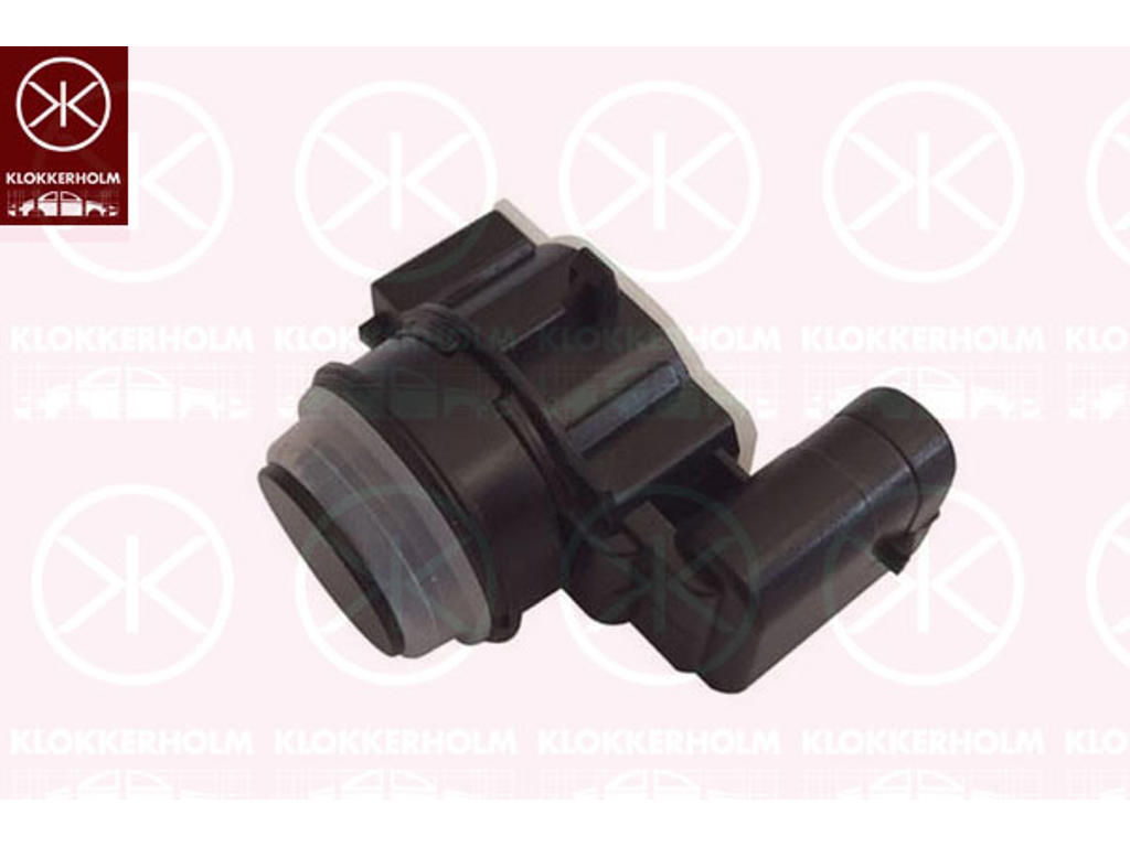 Sensor, parkeringshjälp, Bak, Kontakthållarform: vinklad, lackerbar, Antal stickkontakter: 3, ultraljudsensor