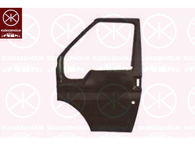 Deur, carosserie, Links voor, Buitenste deel, Deel compleet