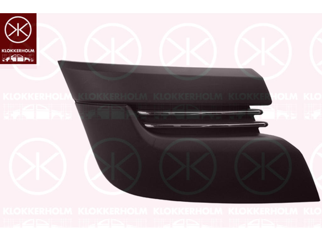 Ventilation Grille, bumper, Right Front, Lower Section