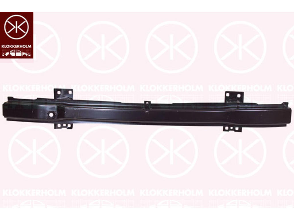 Support, bumper, Steel, Front