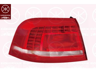 Achterlicht, LED, Met lamphouder, Links, Buitenste deel
