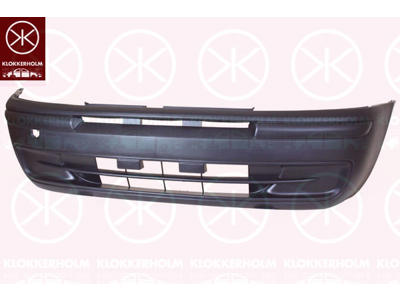 Bumper, 5-deurs, Voor, zwart