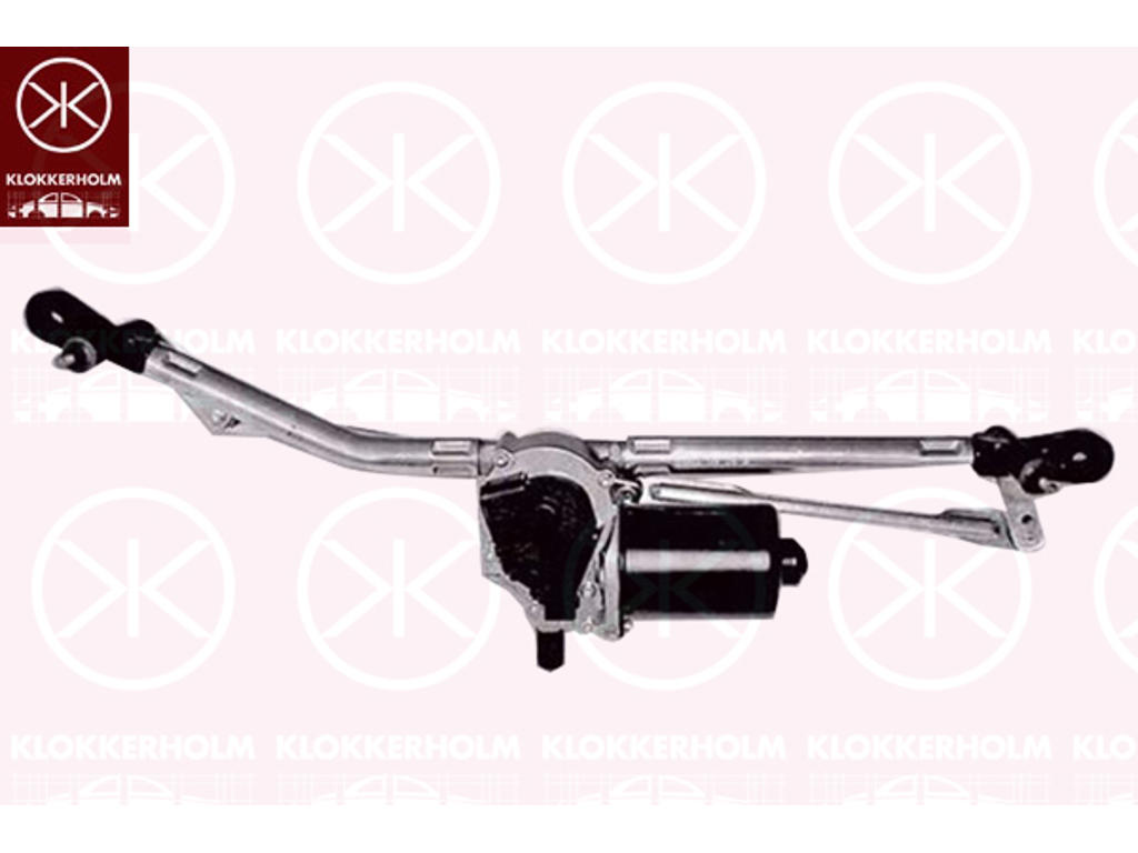 Window Cleaning System, Front, with electric motor, Voltage [V]: 12