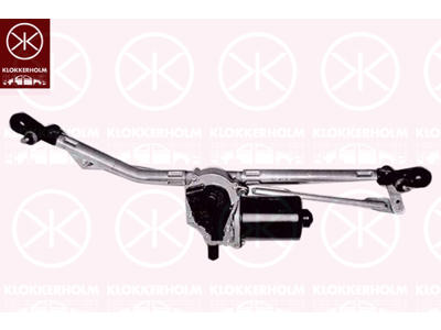 Ruitenreinigingssysteem, Voor, Met elektromotor, Spanning (Volt): 12