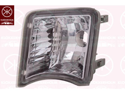 Direction Indicator, without bulb holder, Right Front