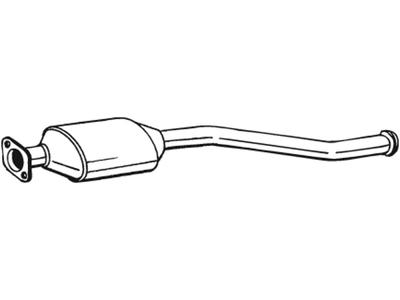 Catalytic Converter, with mounting parts, Emission Standard: Euro 2, Emission Standard: Euro 3