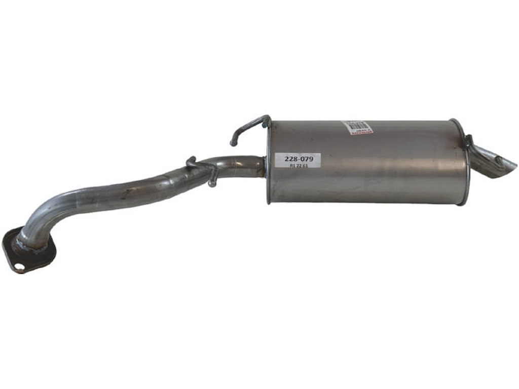 Rear Muffler, See accessories list for additionally required parts:  
