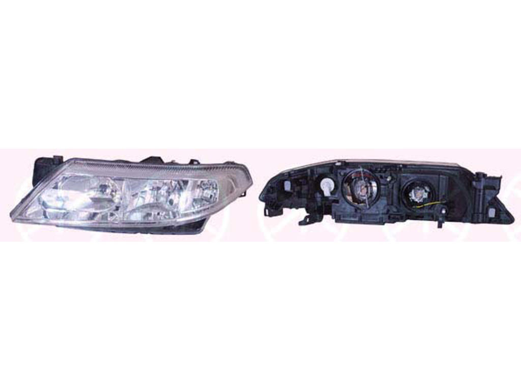 Headlight, H7/H1, for vehicles with headlight levelling, Right, Illuminance [lx]: 17.5