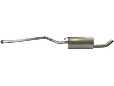 Centre Muffler, See accessories list for additionally required parts:  