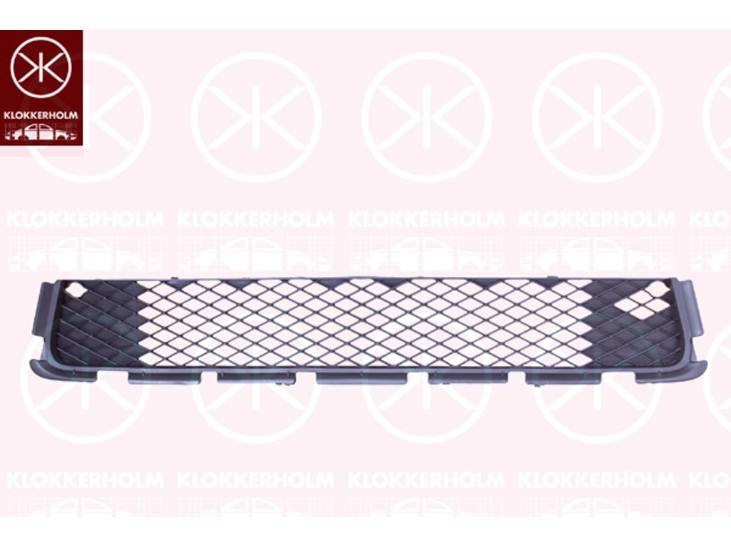 Frame, radiator grille, w/primer, Front, Centre Section