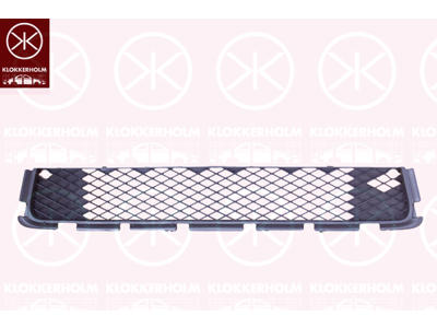 Frame, radiator grille, w/primer, Front, Centre Section