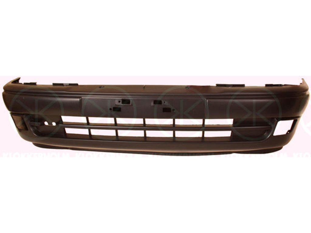 Bumper, Partial primed, Front, with hole(s) for fog lights, not for trim level: GSI