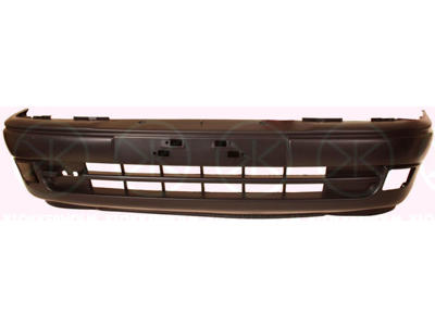 Bumper, Partial primed, Front, with hole(s) for fog lights, not for trim level: GSI