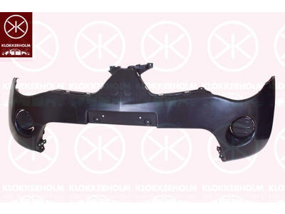Bumper, 2WD, Voor, zwart