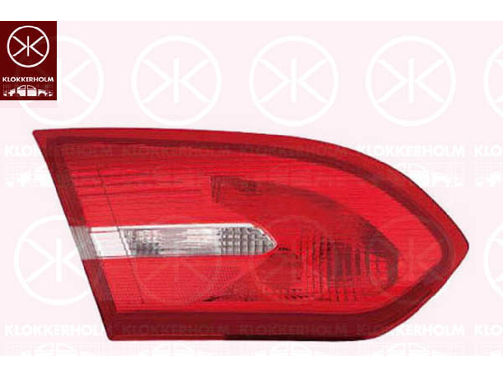 Tail Light Assembly, Left, Inner Section, without bulb holder, P21/5W, PY21W
