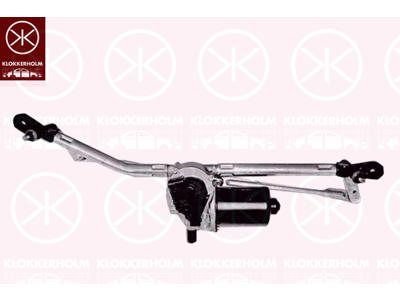 Window Cleaning System, Front, with electric motor, Voltage [V]: 12