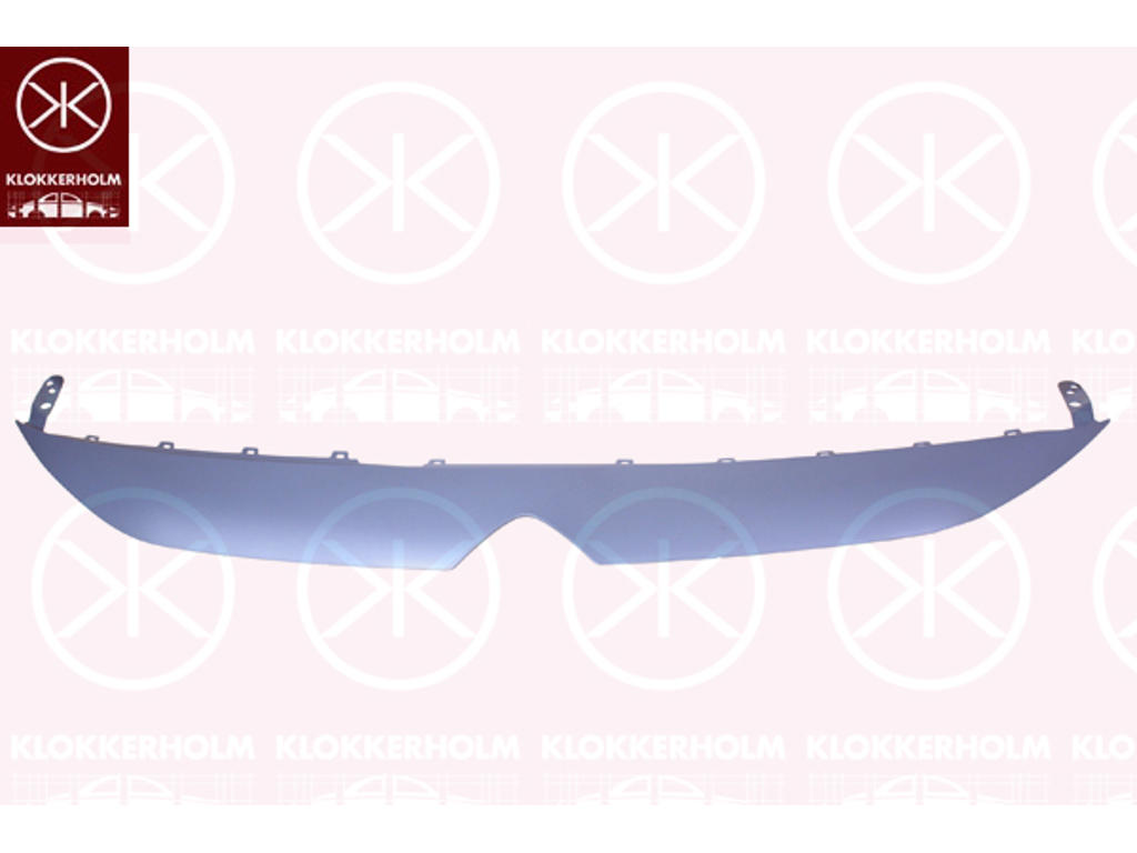 Ventilation Grille, bumper, w/primer, Front, Upper section