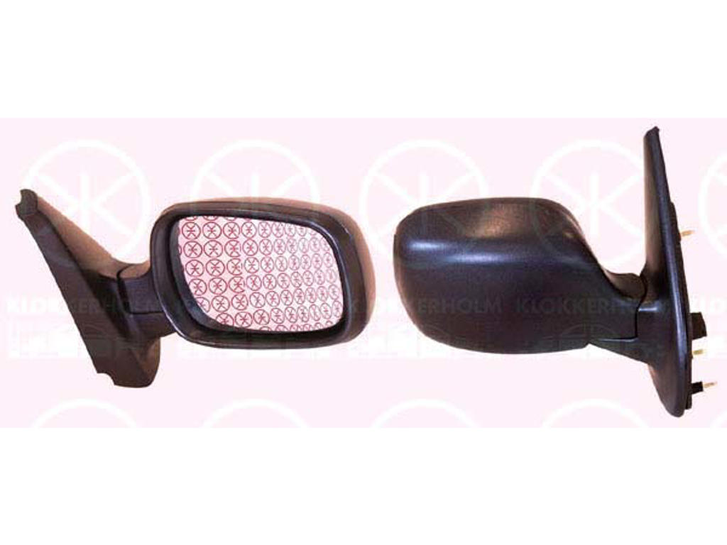 Exterior Mirror, for electric mirror adjustment, Aspherical, Heatable, Right