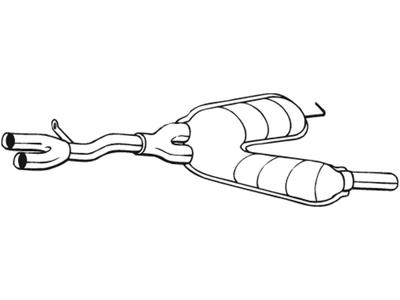 Centre Muffler