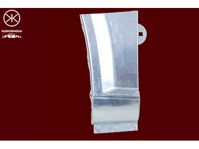 Wing, Left Front, Repair Panel, Rear Section, Lower Section, Zinc-coated