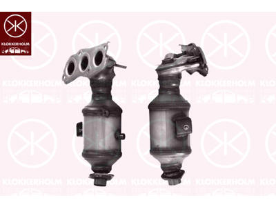 Catalytic Converter, Euro 5, with accessories
