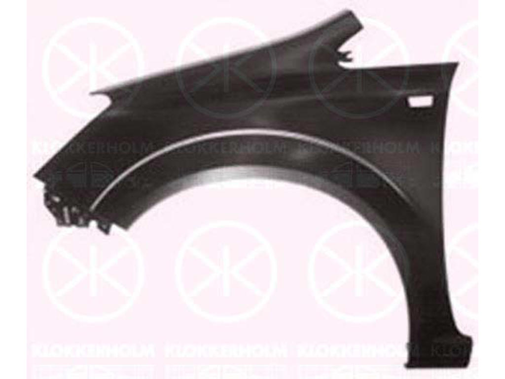 Wing, Left Front, with hole for direction indicator