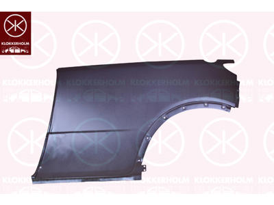 Quarter Panel, 3-drs, Left Rear, Wheel Arch Border, Repair Panel