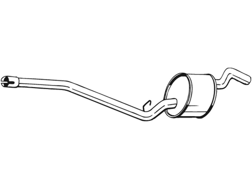 Centre Muffler