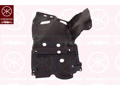 Engine Cover, Left Front, Lower Section, Plastic
