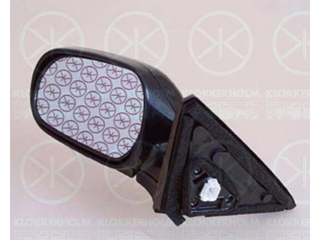 Exterior Mirror, 3-drs, for electric mirror adjustment, Convex, Right