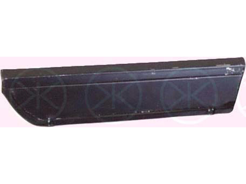 Door, body, 4-dr, Repair Panel, Right Rear, Lower Section