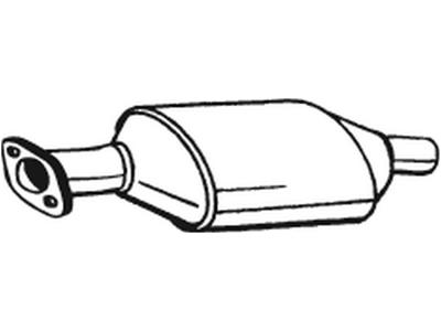 Catalytic Converter, with mounting parts, Emission Standard: Euro 2