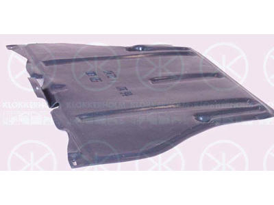 Engine Cover, TDI, Rear, Lower Section, outside transmission sided