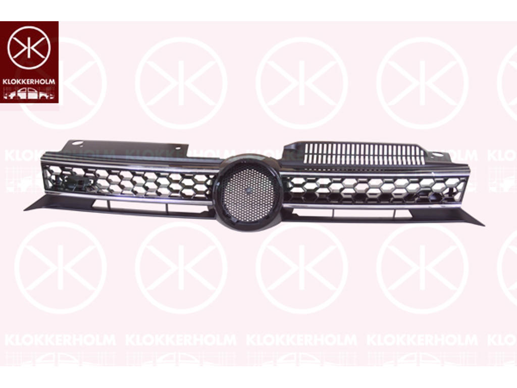 radiatorius groteles, GTD, chromas/juoda