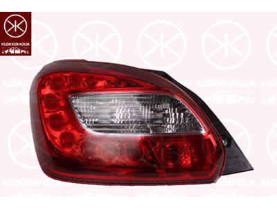 hátsólámpa, bal, LED, PY21W, W16W, Lámpatartóval