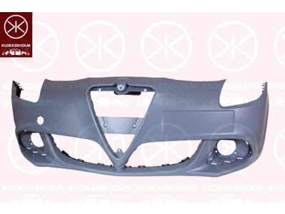 Bumper, w/primer, Front