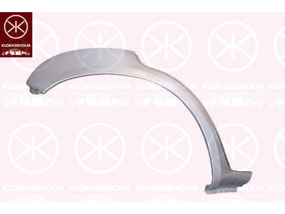 Quarter Panel, 4-dr, Right, Wheel Arch Border, Repair Panel
