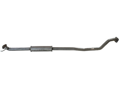 Centre Muffler, See accessories list for additionally required parts:  