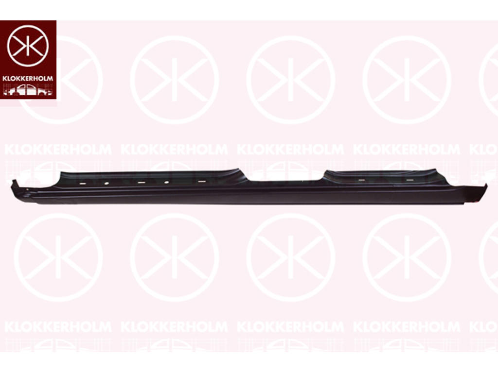 Rocker Panel, 4/5-drs, Left, with holes for trim/protective strip, Repair Panel