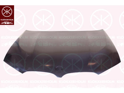 Motorhuv, aluminium