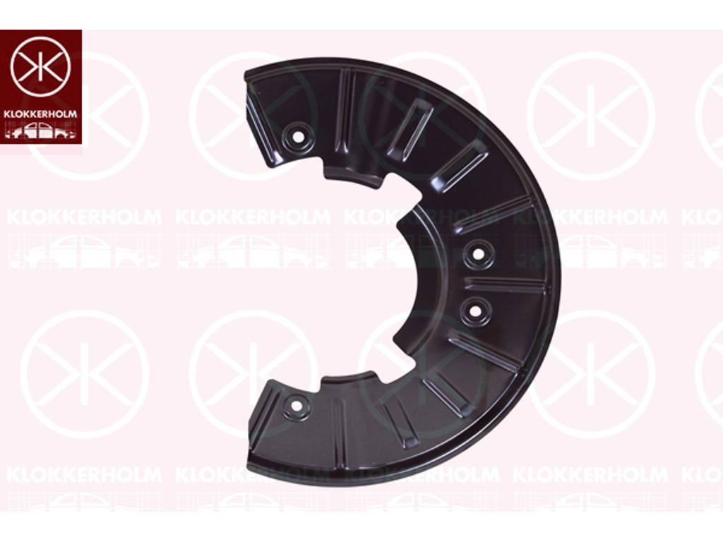 Bromssköld, framaxel, för bromsskivediameter [mm]: 330, för bromsskivediameter [mm]: 350, Diameter 1/diameter 2 [mm]: 385/175