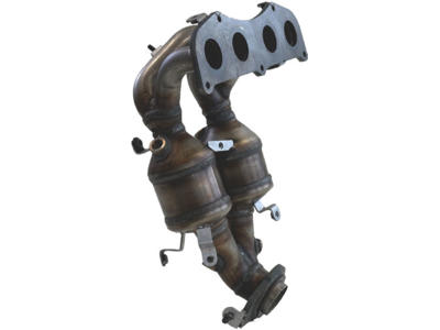 Catalytic Converter, with mounting parts, Emission Standard: Euro 3